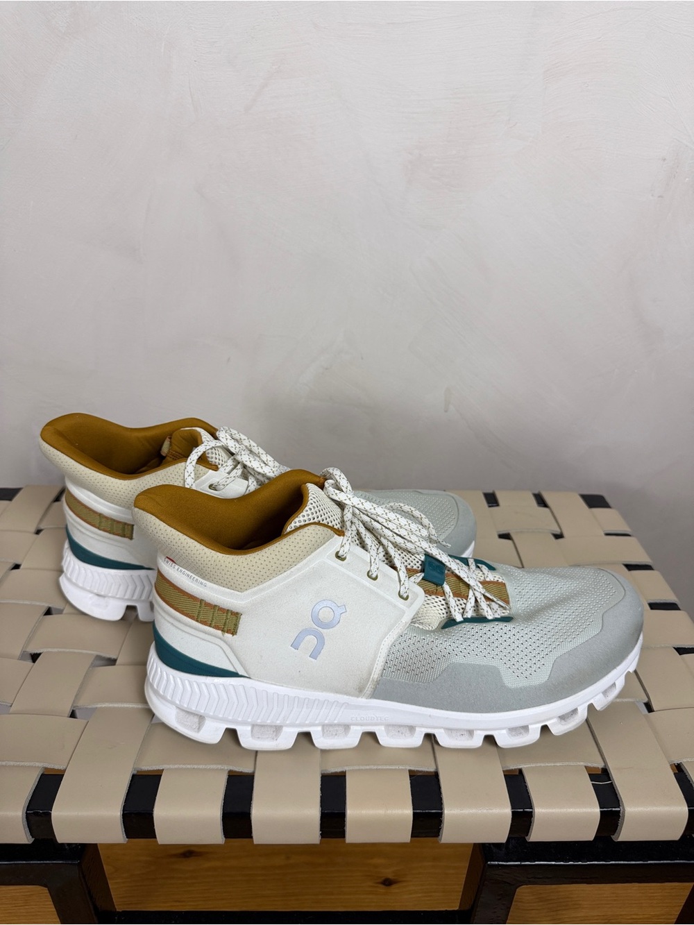 On Cloud Hi Edge Men’s 13 Aloe Pecan CloudTec Sneakers Hiking Running Shoes - Picture 5 of 13